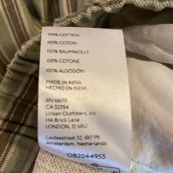 Free People Ellie Striped Pull On Barrel Pants - Picture 9 of 10